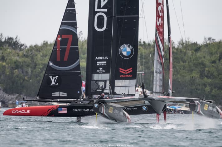   35e match de l'America's Cup : la troisième journée de course a apporté du suspense pour la première fois et a présenté un sport de voile très attractif