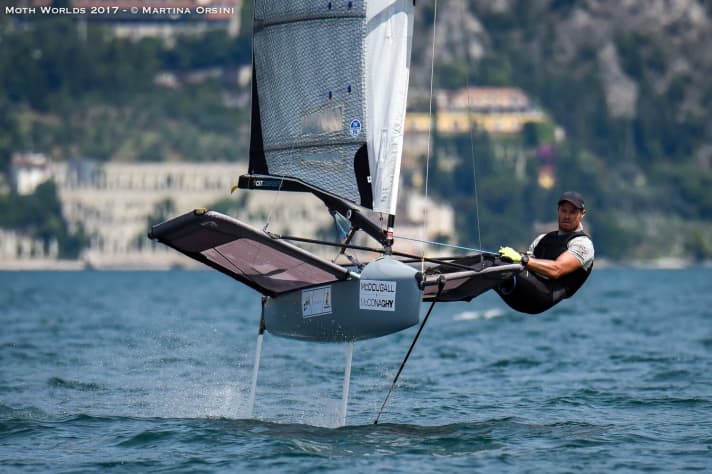  From the America's Cup back to the Moth: Oracle tactician Tom Slingsby