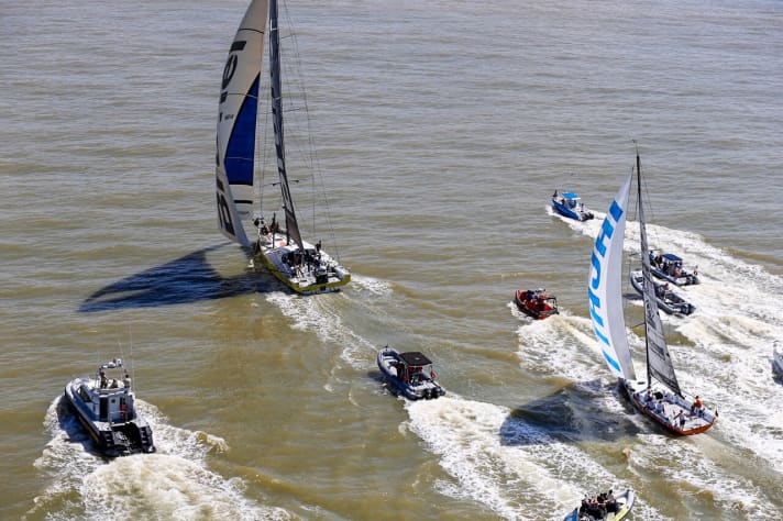   Mit Gefolge ins Ziel: Team Brunel gewinnt Etappe 7