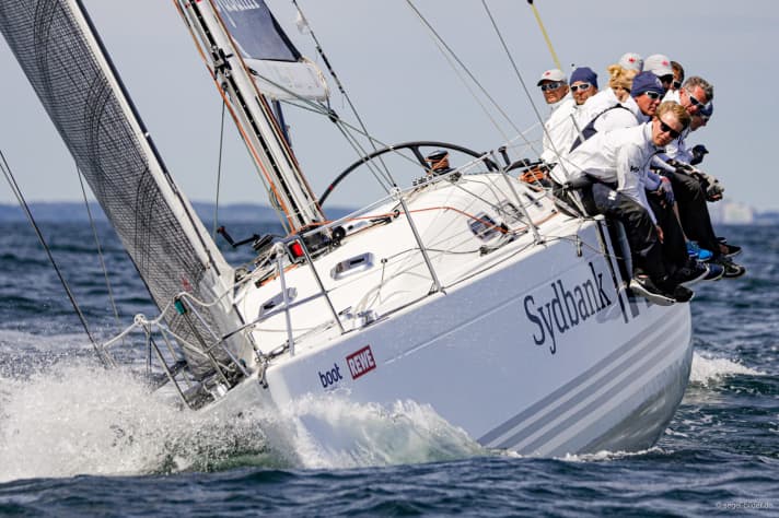   Sydbank" di Torsten Bastiansen potrebbe ancora salire sul podio della finale ORC I + II, è al 4° posto dopo tre giorni di regata.