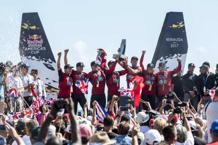   Sir Ben Ainslie dovrebbe essere orgoglioso dei suoi giovani: Il team Land Rover BAR Academy ha vinto la 2ª Red Bull Youth America's Cup