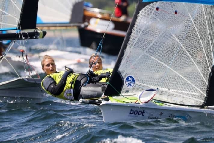   Liegen nach drei Renntagen vor dem finalen Wochenende auf Platz 7: Vicky Jurczok und Anika Lorenz