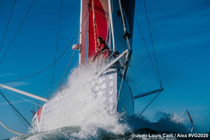  Hat Großes geleistet bei ihrer Vendée-Globe-Premiere: "MACSF"-Skipperin Isabelle Joschke