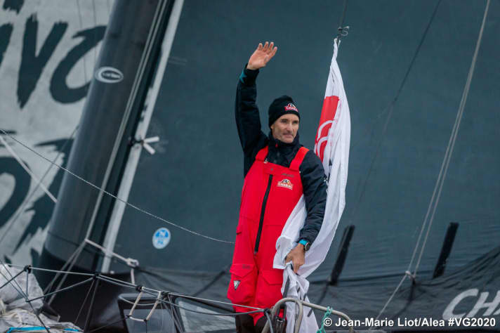   Jérémie Beyou alla fine di un Vendée Globe eccezionalmente impegnativo