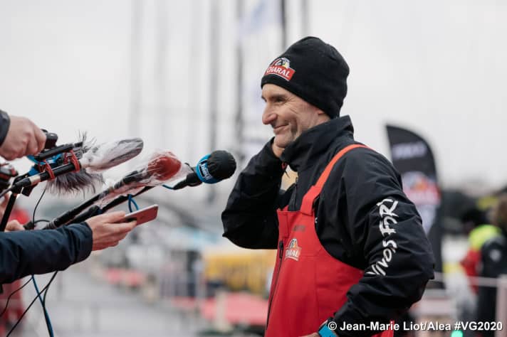   Jérémie Beyou was able to smile again during the first interviews on land and later gave deep insights into the emotional ups and downs he has experienced over the past three months