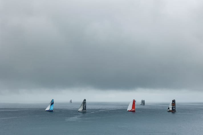   An almost poetic atmosphere prevailed on the way to the finish, despite all the tension