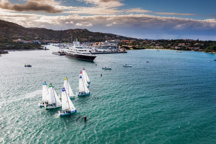  Un campionato emozionante in un luogo da sogno: quest'anno la finale della SCL si è svolta esclusivamente al largo di Porto Cervo