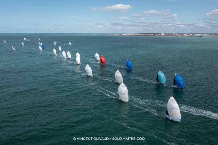   Saisonstart für die Figaros, die mit dem Solo Maître CoQ ihre Serie 2022 einläuteten