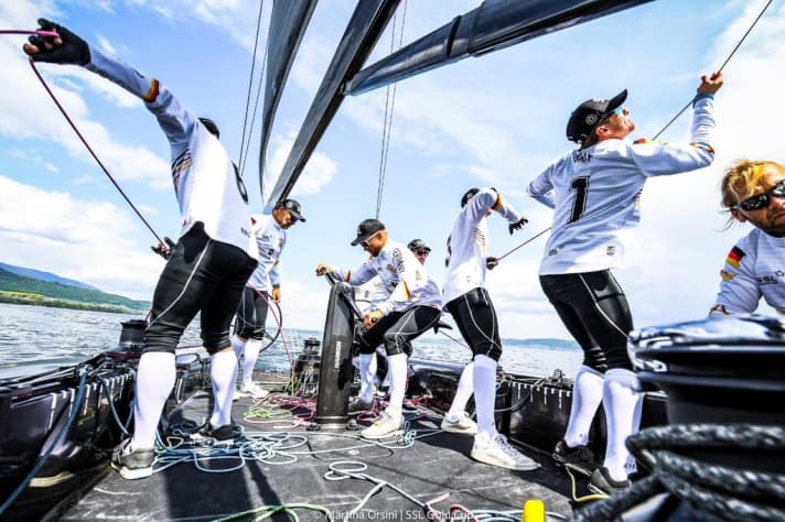   Effective training in Switzerland: Team Germany pulls together