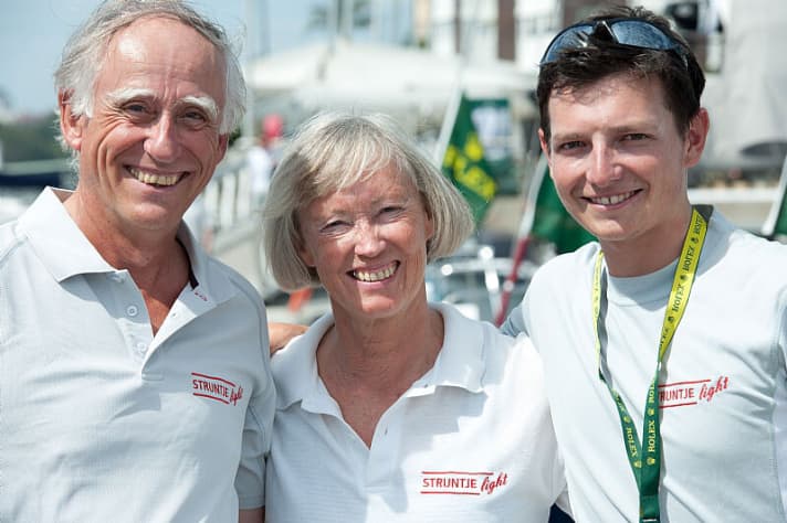 Il y a une bonne dizaine d'années, Wolfgang et Angela Schäfer étaient des joueurs de haut niveau sur le circuit Farr 40.