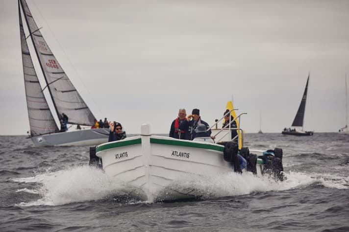 Helgoländer Regatta-Szenen …