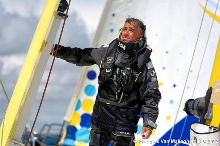   Manuel Cousin a renoncé pour protéger son bateau