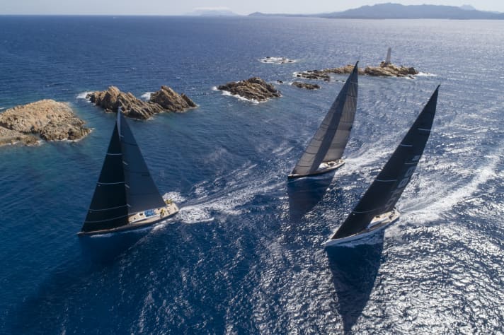 For regatta sailors, the La Maddalena area is one of the most beautiful in the world