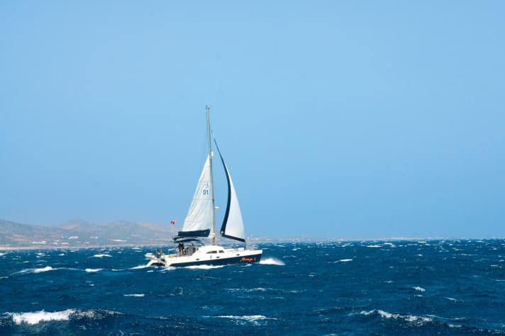 Relever le catamaran