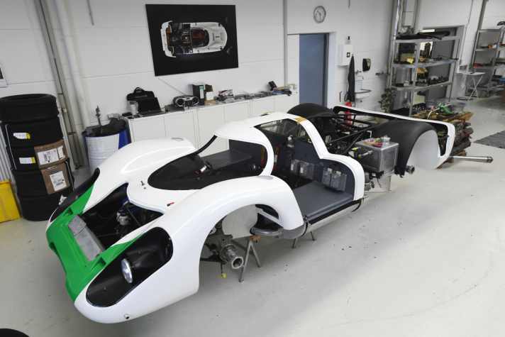 Mithilfe von Originalvorlagen aus dem Historischen Archiv konnte der 917-001 wieder zurückgebaut werden.