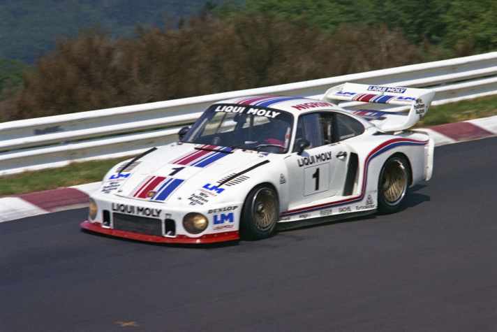 03.06.1979 1000 km Nürburgring- Volkert Merl, Derek Bell und Rolf Stommelen auf einem 935:77A (Nr. 1); 5. Platz im Gesamtklassement