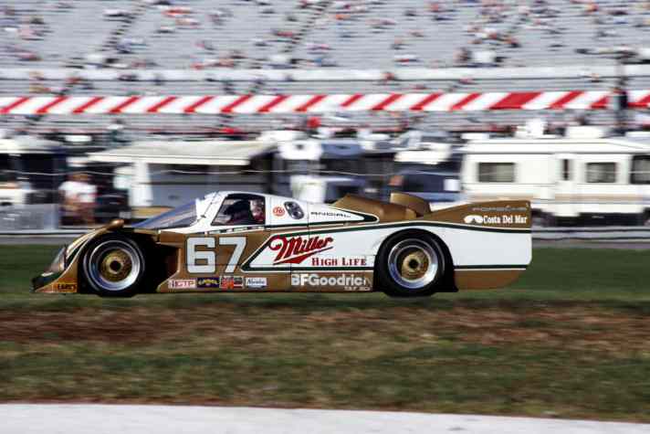 1989 Daytona- Porsche Typ 962 IMSA, Fahrer: Bob Wollek, Derek Bell und John Andretti