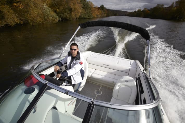 Test Sea Ray 210 | 10
