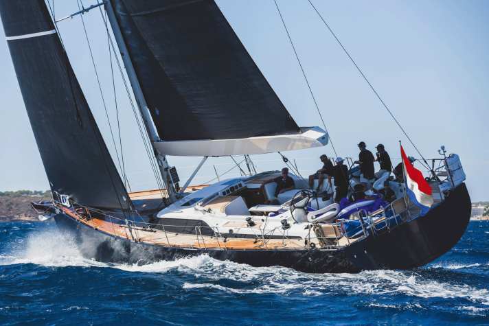 In addition to the 55CS, Contest Yachts also has the 20-metre 63CS in its luggage. Both models originate from the Judel/Vrolijk & Co. computers.