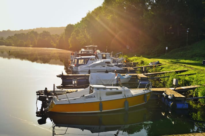 Sonnenuntergang Ruhrpott Reise