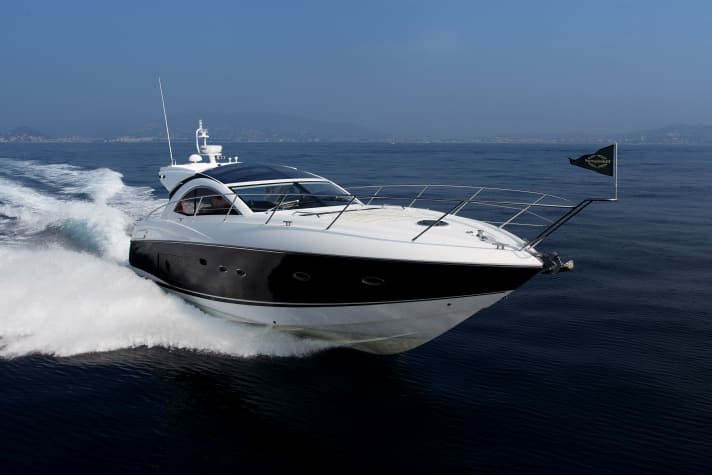 Sunseeker Portofino 48 interior and exterior shots