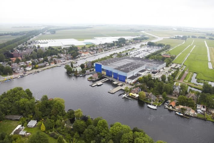 Die Feadship-Werft Royal Van Lent in Kaag. | g.