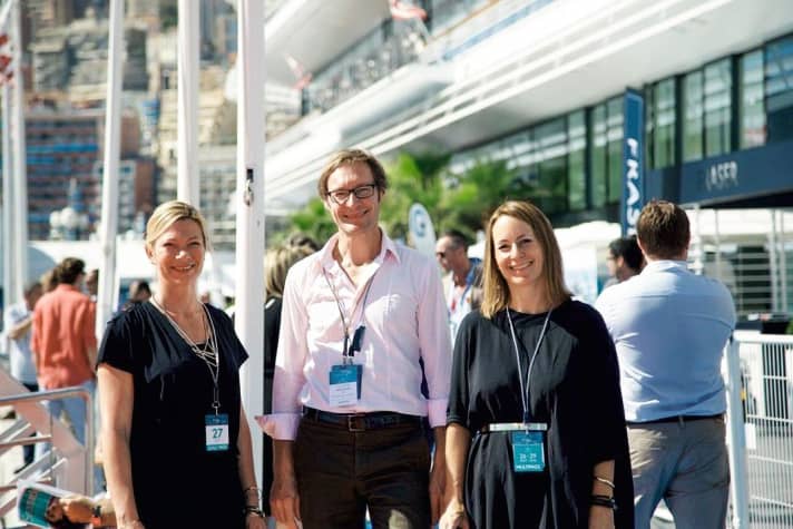 Design team: Egg and Dart founders Mareid Petersen and Georg Decker cooperate with Stefanie Krücke (from right to left). | ).