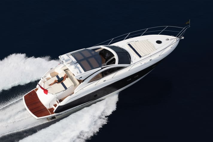 Sunseeker Portofino 48 interior and exterior shots
