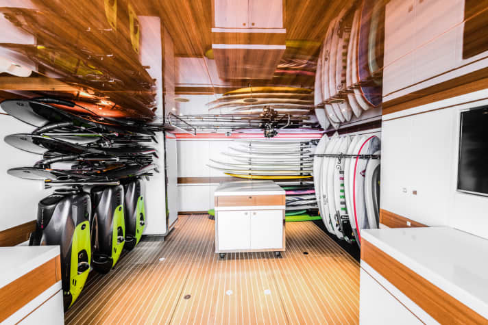 Surfboards on "Driftwood"