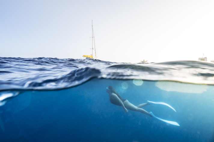 Auf dem Wasser oder unter der Oberfläche - Gran Canarias Meereswelt ist vielfältig und spektakulär