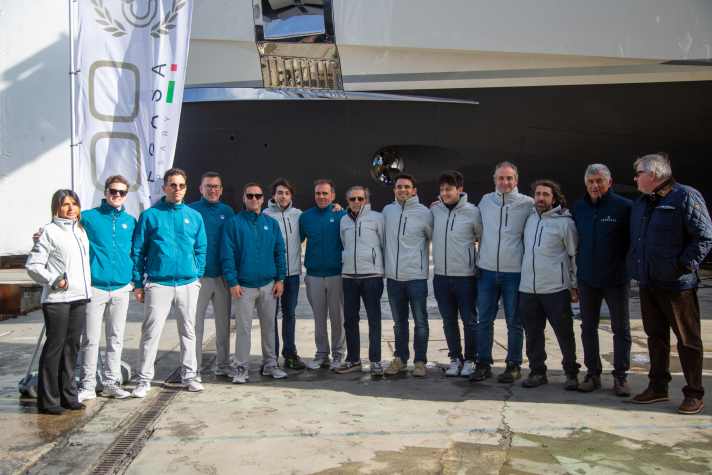 The team behind the creation of the "Pleiades".