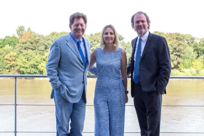 Neues Winch-Management: Aino-Leena Grapin (M.), Clive Beharrell (r.) und Andrew Winch leiten die Design-Geschäfte. | e.