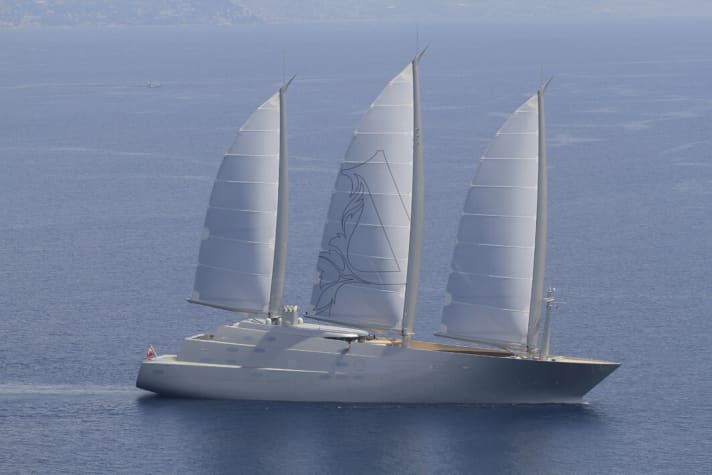 Sailing Yacht A off Monaco | co