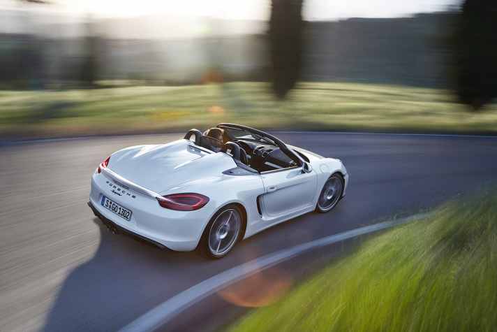 2014 ist der Boxster GTS (981) das neue Topmodell. Den 718 GTS treibt heute ebenfalls ein Sechszylinder an