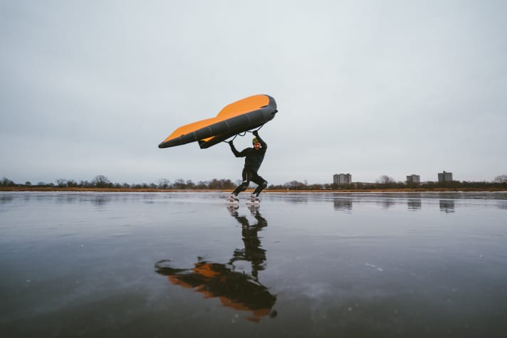 Anton Munz travelled almost exclusively by wing last winter.