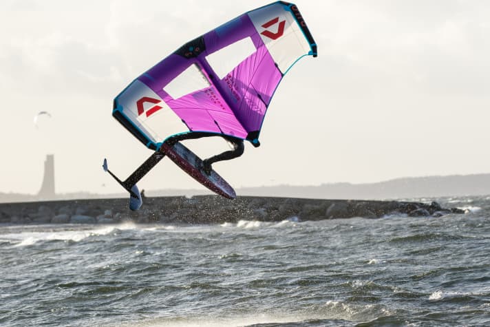 Klaas Voget on the local Baltic Sea