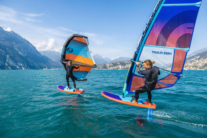Two sports, one foil - the NeilPryde Glide Foil is designed for interdisciplinary use