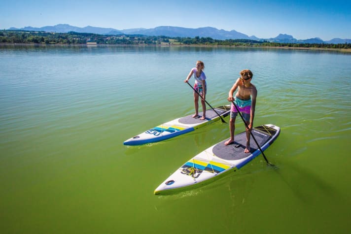 Lake Simsee: a fishing lake with a view