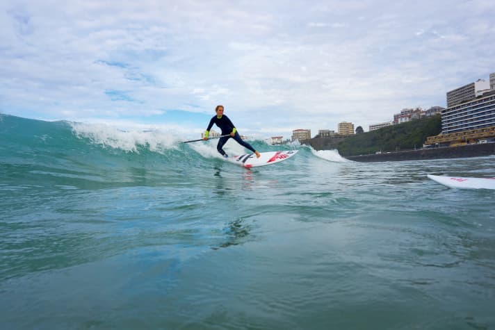 The roots of European surfing lie in Biarritz. Accordingly, there is a lot of traffic on the waves here.