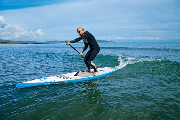 Despite some weight in the core, the German brand product Norden Explorer offers the best touring properties.