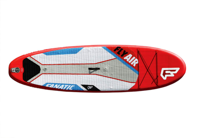 Test iSUP Allroundboards 10'6": Fanatic Fly Air Premium 10’8’’ 2014