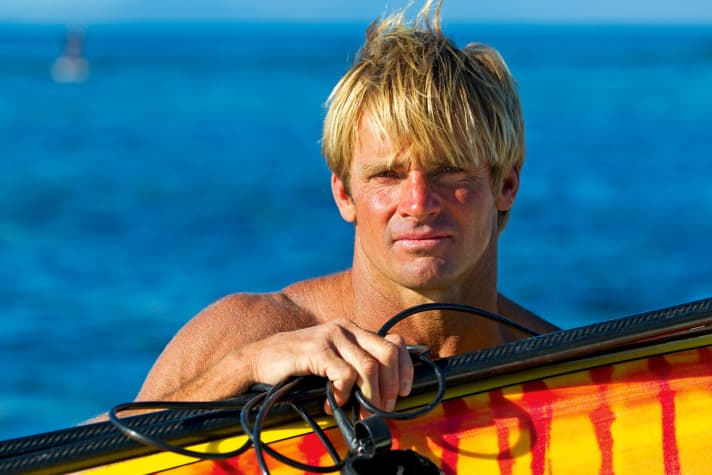 Laird Hamilton - he can't live without water...