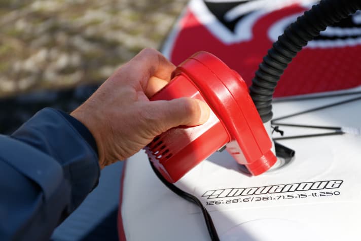 Preiswerte Pumpe aus dem Discounter