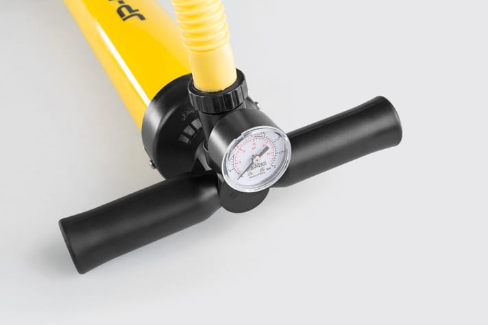 Unprotected pressure gauge