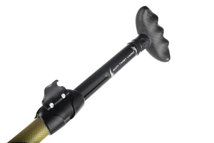 Details de luxe: The Naish LE comes with an elaborate Ergo handle and a cleanly sliding vario system with a well-functioning anti-twist lock that you can almost adjust on the shaft.