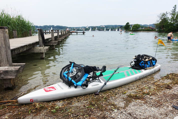 SUP-Start in Percha