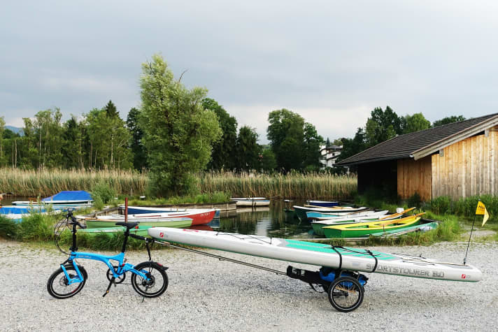 Einstiegsstelle am Staffelsee
