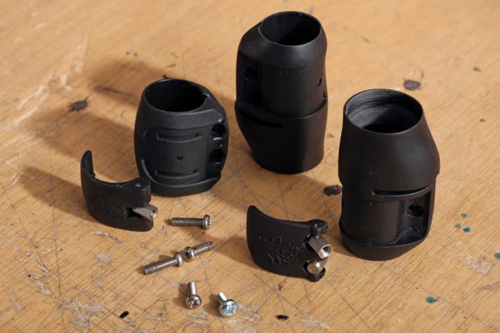 Von der Schraube bis zum Klemmhebel sind über den guten SUP-Shop die meisten Ersatzteile erhältlich.