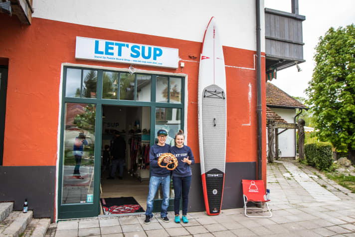 Andrea and Andreas Kämmerer in St. Heinrich on Lake Starnberg