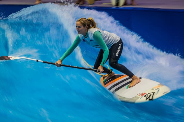 Paulina Herpel wird Zweite beim Wave Masters